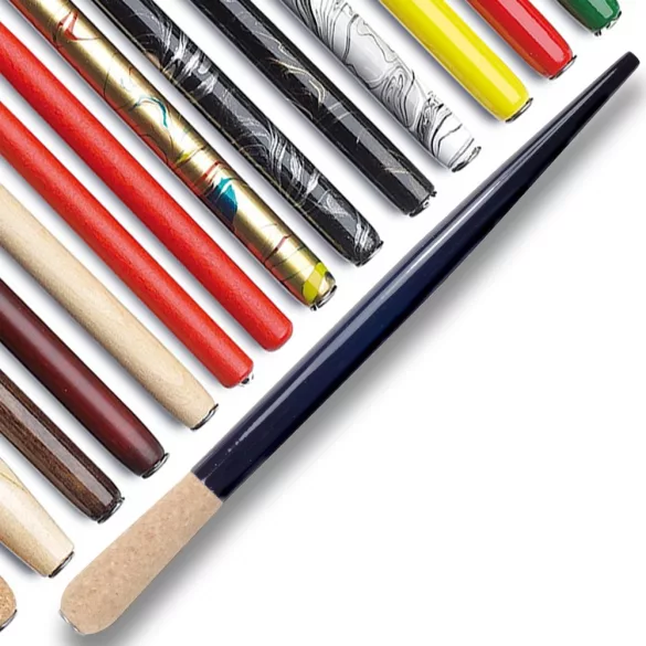 Tollszár – Manuscript Nib Holder for normal nib - Natural with Colours-Marble