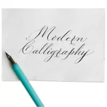 Calligraphy - Manuscript Nib Holder for normal nib - Turquoise