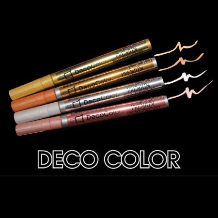 Dekorfilc - Deco Color Premium vágott végű filc, 3mm - COPPER