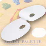 Oval Artist Palette 40 sheets, 60g, 25x30cm