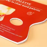 Keverőpaletta, eldobható, szögletes - Tear-Off Palette 36 sheets, 50g, 23x30.5cm