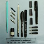   Calligraphy Starter Set - Manuscript CLASS the complete kit for beginners & beyond