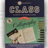 Kalligráfia Komplett Kezdő készlet– Manuscript CLASS the complete kit for beginners & beyond