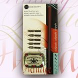 Calligraphy - Manuscript Round Hand Nib Set 5+2