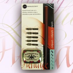 Calligraphy - Manuscript Round Hand Nib Set 5+2