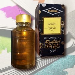 Tus - Diamine Shimmering Fountain Pen Ink 50ml 