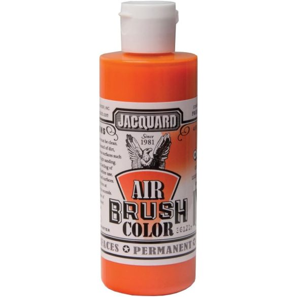 Airbrush Color - Jacquard Airbrush  Color 118ml - Sneaker Series, Bright Orange