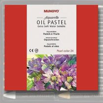 Akvarell Olajpasztell készlet - Mungyo Aquarelle Oil Pastel Extra Soft Water Soluble 24pcs