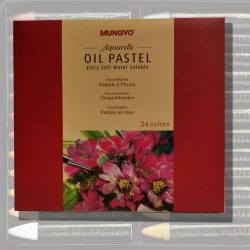   Akvarell Olajpasztell készlet - Mungyo Aquarelle Oil Pastel Extra Soft 24 darabos