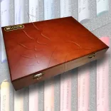 Porpasztell készlet - Mungyo Gallery  Soft Pastels in Wooden box 60pcs