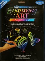   Képkarcoló készlet - Royal&Langnickel Engraving ART - RAINBOW- minta nélkül, 20,5x25,5cm