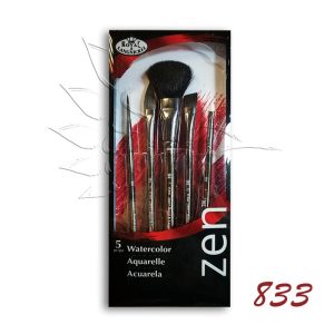 Ecsetkészlet - Royal & Langnickel ZEN Watercolor Brush Set '833 5pcs