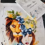 Üvegfestő - Asztrológiai kifestő