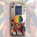 Yalong Color Pencil Triangular 12pcs