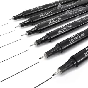 Filc - Marvy UCHIDA Drawing Pen - tűhegyű és ecsetvégű tustoll