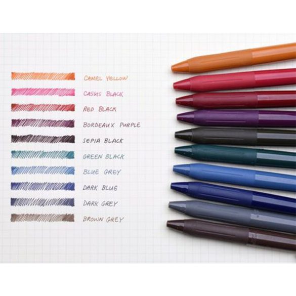 Gel Pen Set - Zebra Sarasa Pen Set - 5pcs - Vintage Color