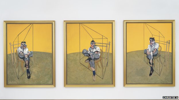 Francis Bacon: Tryptichon of Lucien Freud