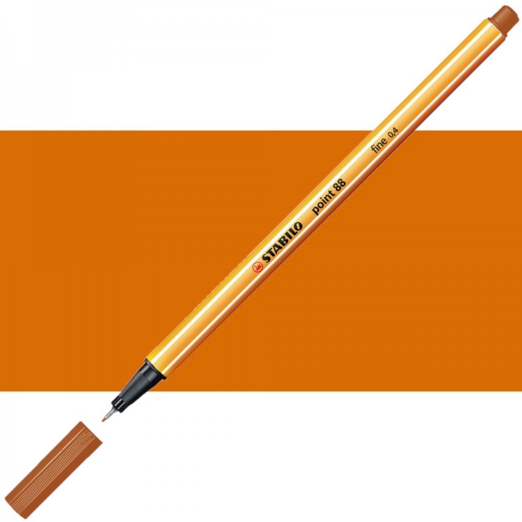 Tűfilc 0,4mm - Stabilo Point 88 - Dark Ochre