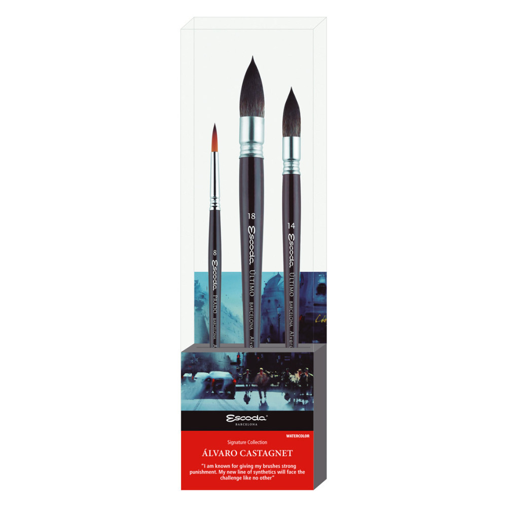 Image of Ecset - Escoda Artists sets SET 2 - ALVARO CASTAGNET
