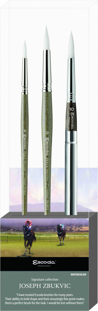Image of Ecset - Escoda 8605 Joseph Bukvic Set 1 - szintetikus ecset szett