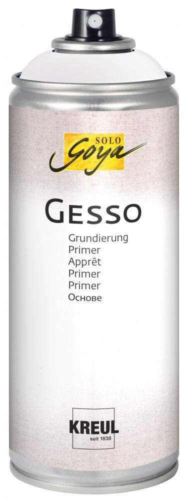 Image of KREUL SOLO GOYA Gesso Alapozó Spray - Fehér 400 ml