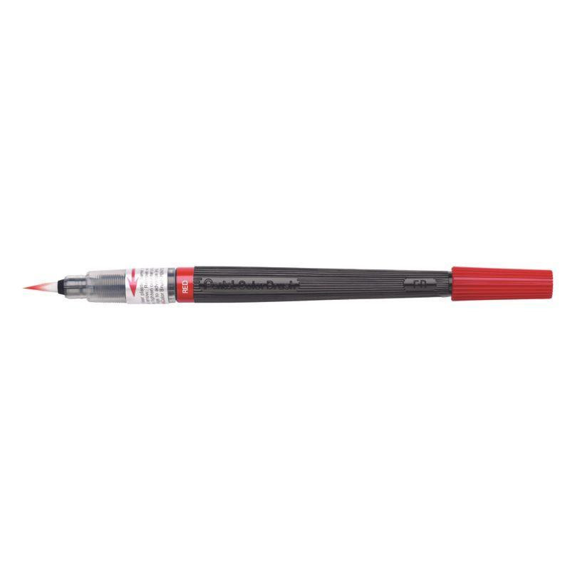 Image of Pentel ecsettoll Aquarell tintával - piros