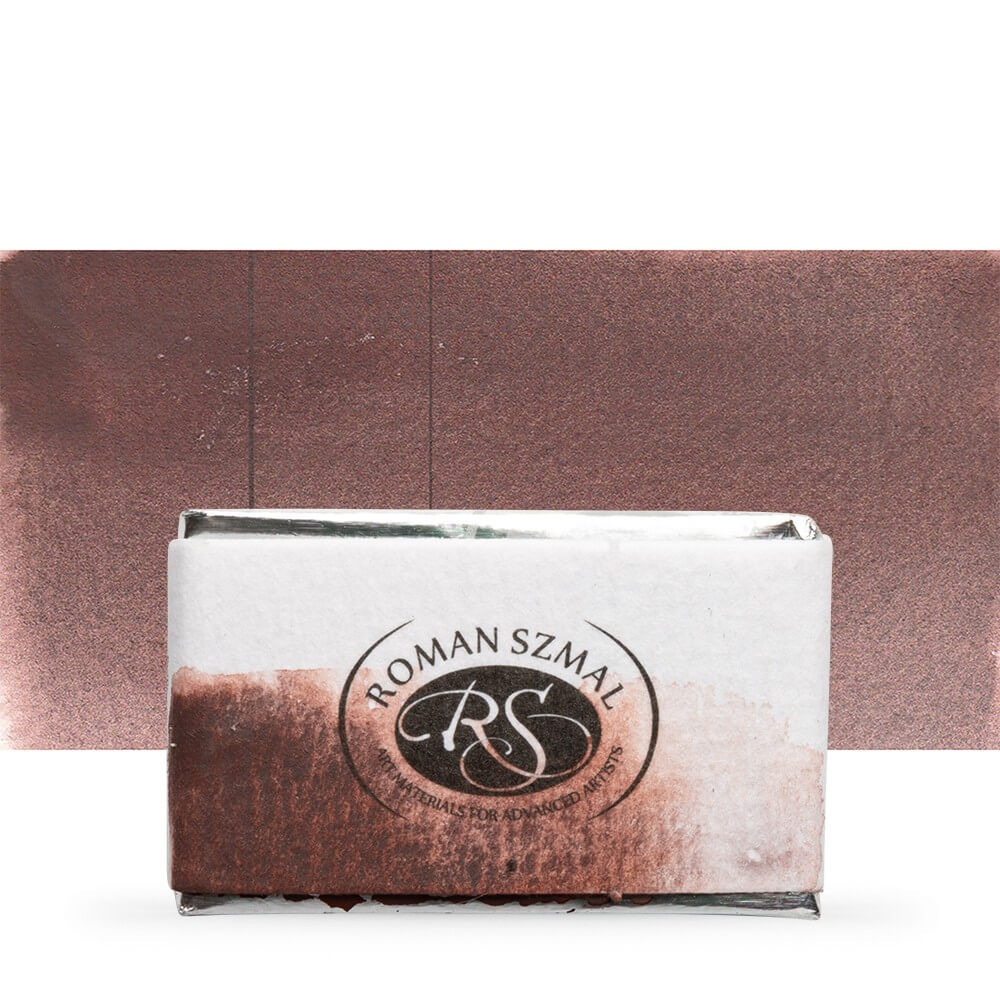 Image of Akvarellfesték, egész szilke - Roman Szmal Aquarius Watercolour Paint Full Pan 3,2ml - Lilás hematit / Hematite (Violet Shade) 248